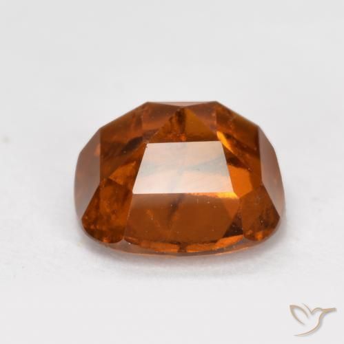 9,17 ctw natürlicher tieforange Hessonit-Granat, Kissen, SI