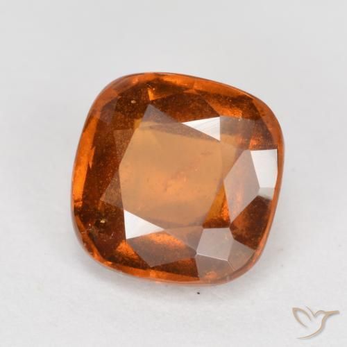 9,17 ctw natürlicher Mitteldunkles Orange Hessonit-Granat, Kissen, VS-SI