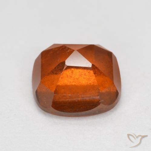 9,17 ctw natürlicher Amber Orange Hessonit-Granat, Kissen, VS-SI