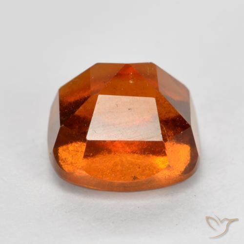 9,17 ctw natürlicher Feuerorange Hessonit-Granat, Kissen, VS-SI