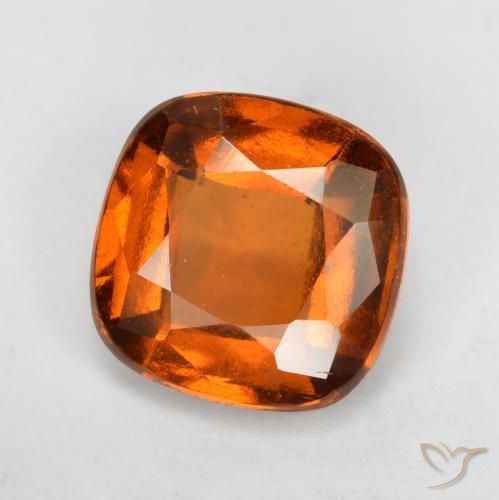 9,17 ctw natürlicher Mittelorange Hessonit-Granat, Kissen, VS