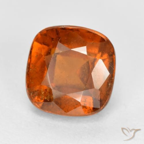 9,17 ctw natürlicher Mittelorange Hessonit-Granat, Kissen, VS-SI