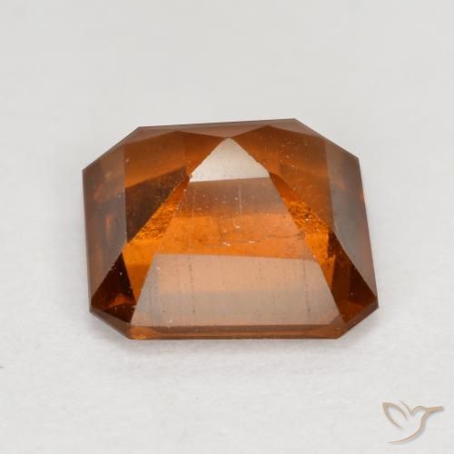 9,17 ctw natürlicher Mittelorange Hessonit-Granat, Oktagonschliff, VS-SI