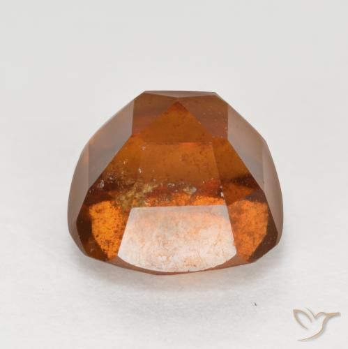 9,17 ctw natürlicher Amber Orange Hessonit-Granat, Kissen, SI