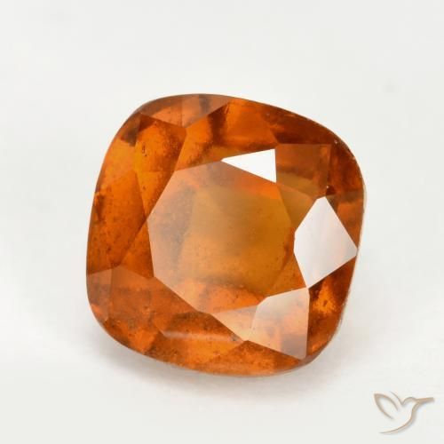 9,17 ctw natürlicher Mittelorange Hessonit-Granat, Kissen, VS-SI