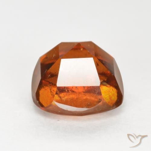 9,17 ctw natürlicher Mitteldunkles Orange Hessonit-Granat, Kissen, SI