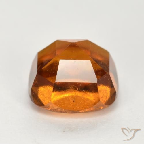 9,17 ctw natürlicher Mitteldunkles Orange Hessonit-Granat, Kissen, VS-SI