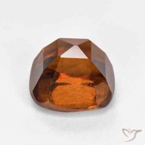 9,17 ctw natürlicher Amber Orange Hessonit-Granat, Kissen, VS-SI