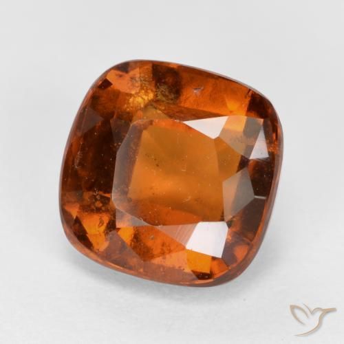 9,17 ctw natürlicher Dunkelorange Hessonit-Granat, Kissen, VS-SI
