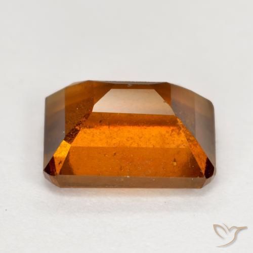 9,17 ctw natürlicher Mittelorange Hessonit-Granat, Oktagonschliff, VS-SI