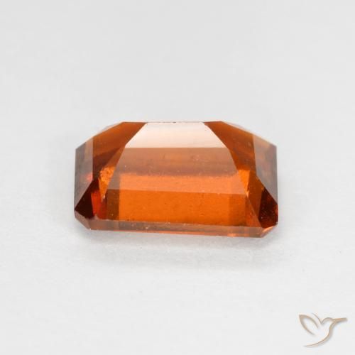 9,17 ctw natürlicher Feuerorange Hessonit-Granat, Oktagonschliff, SI