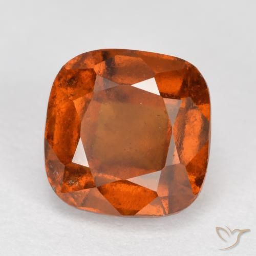 9,17 ctw natürlicher Feuerorange Hessonit-Granat, Kissen, VS-SI
