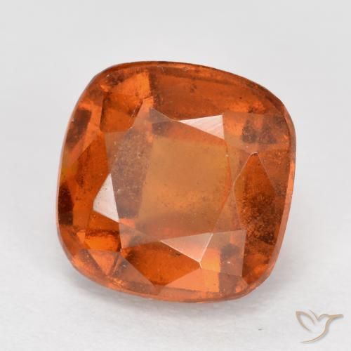 9,17 ctw natürlicher Mittelorange Hessonit-Granat, Kissen, VS-SI