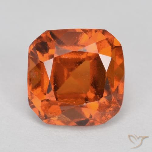9,17 ctw natürlicher Mittelorange Hessonit-Granat, Oktagonschliff, VS
