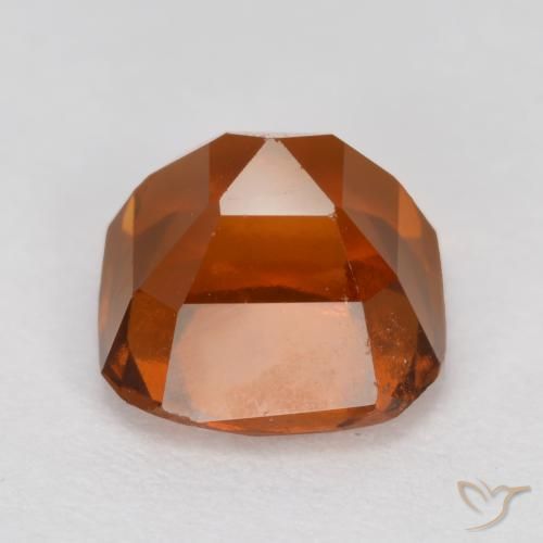 9,17 ctw natürlicher Mittelorange Hessonit-Granat, Oktagonschliff, VS
