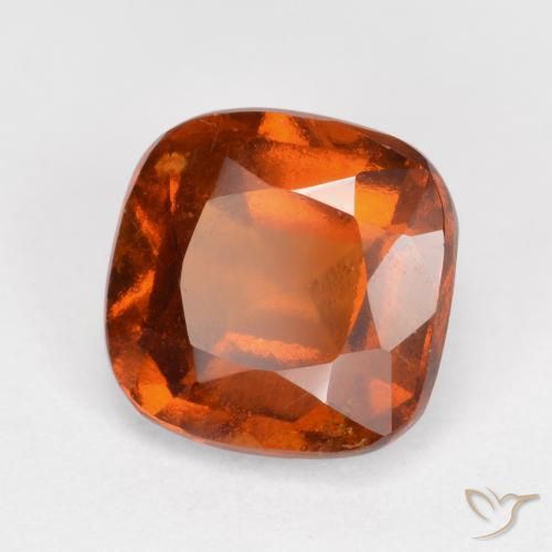 9,17 ctw natürlicher rötlich-orange Hessonit-Granat, Kissen, VS-SI