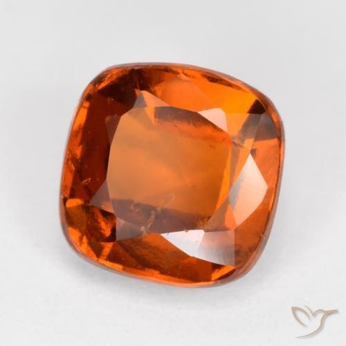9,17 ctw natürlicher Mittelorange Hessonit-Granat, Kissen, VS-SI