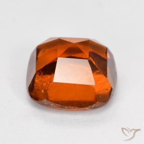 9,17 ctw natürlicher Mittelorange Hessonit-Granat, Kissen, VS-SI