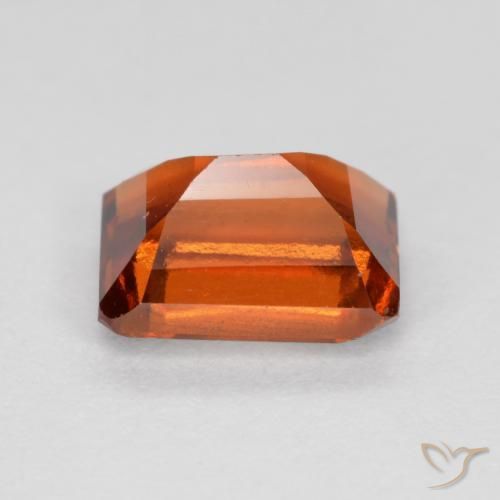 9,17 ctw natürlicher Amber Orange Hessonit-Granat, Oktagonschliff, VVS-VS
