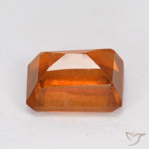 9,17 ctw natürlicher Mittelorange Hessonit-Granat, Oktagonschliff, VS-SI