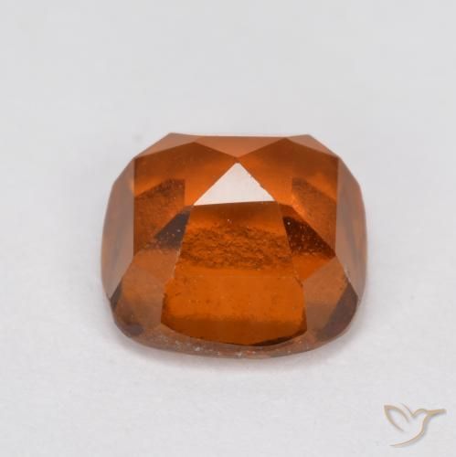 9,17 ctw natürlicher Amber Orange Hessonit-Granat, Kissen, VS