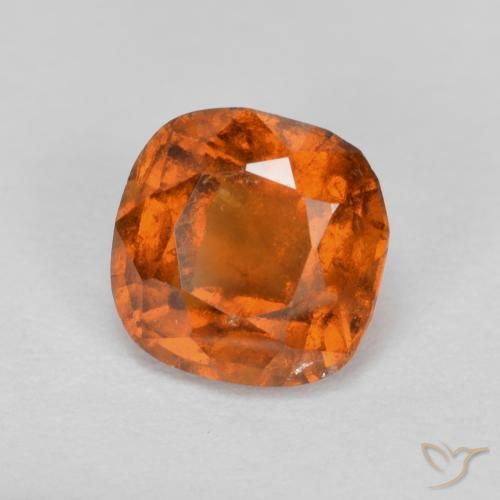 9,17 ctw natürlicher Feuerorange Hessonit-Granat, Kissen, VS-SI