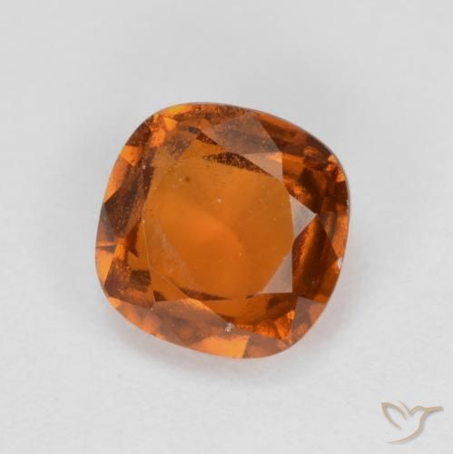 9,17 ctw natürlicher Amber Orange Hessonit-Granat, Kissen, VS-SI