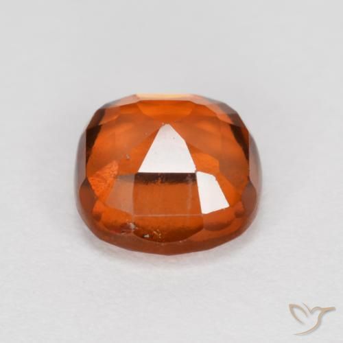 9,17 ctw natürlicher Amber Orange Hessonit-Granat, Kissen, VS-SI