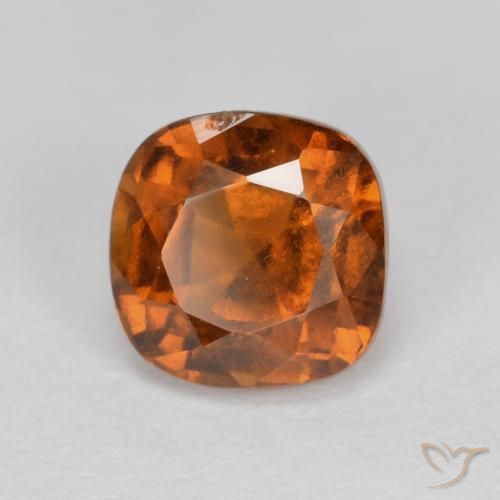 9,17 ctw natürlicher Amber Orange Hessonit-Granat, Kissen, VS-SI