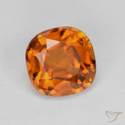 9,17 ctw natürlicher Mitteldunkles Orange Hessonit-Granat, Kissen, VS-SI