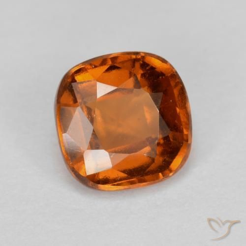 9,17 ctw natürlicher rötlich-orange Hessonit-Granat, Kissen, VS-SI