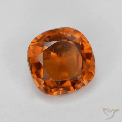9,17 ctw natürlicher Dunkelorange Hessonit-Granat, Kissen, VS-SI