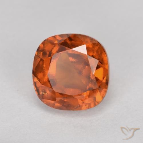 9,17 ctw natürlicher Mittelorange Hessonit-Granat, Kissen, VS-SI