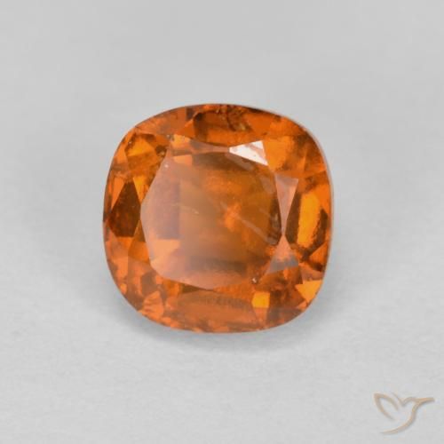 9,17 ctw natürlicher Mitteldunkles Orange Hessonit-Granat, Kissen, VS-SI
