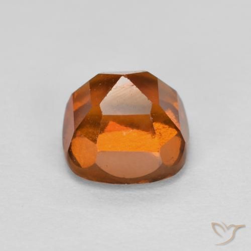 9,17 ctw natürlicher Amber Orange Hessonit-Granat, Kissen, VS-SI