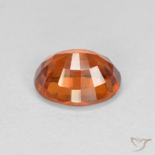 9,17 ctw natürlicher Mittelorange Hessonit-Granat, Oval, VVS-VS