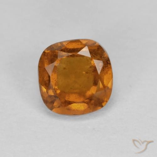 9,17 ctw natürlicher Mittelorange Hessonit-Granat, Kissen, SI