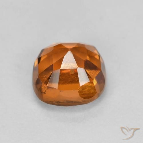 9,17 ctw natürlicher bräunlich-orange Hessonit-Granat, Kissen, SI