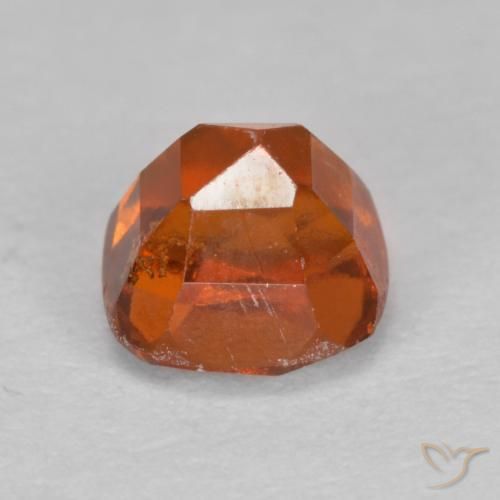 9,17 ctw natürlicher Amber Orange Hessonit-Granat, Kissen, SI