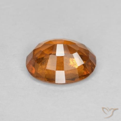 9,17 ctw natürlicher Gelblich-orange Hessonit-Granat, Oval, VS-SI
