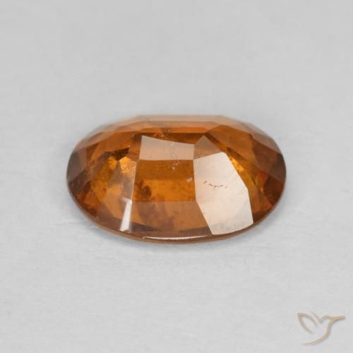 9,17 ctw natürlicher tieforange Hessonit-Granat, Oval, VS-SI
