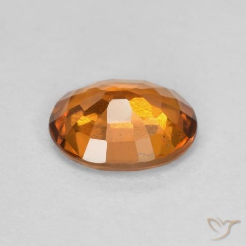 9,17 ctw natürlicher Mittelorange Hessonit-Granat, Oval, VS