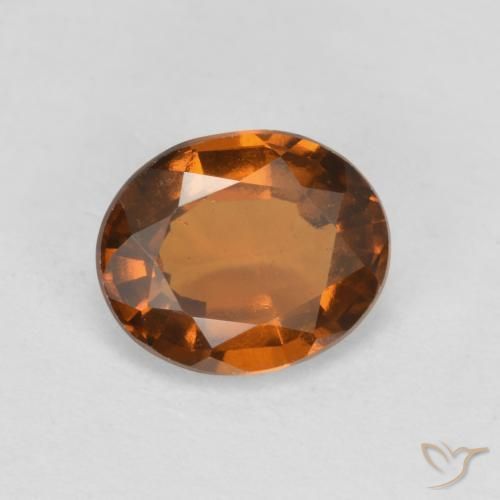 9,17 ctw natürlicher Amber Orange Hessonit-Granat, Oval, VS