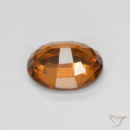 9,17 ctw natürlicher Amber Orange Hessonit-Granat, Oval, VS