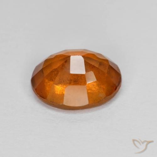 9,17 ctw natürlicher Mittelorange Hessonit-Granat, Oval, VS-SI