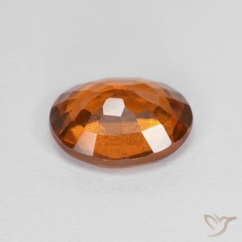 9,17 ctw natürlicher Mittelorange Hessonit-Granat, Oval, VS-SI