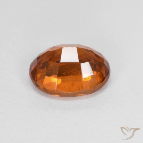 9,17 ctw natürlicher tieforange Hessonit-Granat, Oval, VS-SI