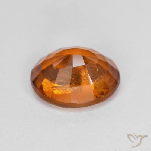 9,17 ctw natürlicher Mitteldunkles Orange Hessonit-Granat, Oval, VS-SI