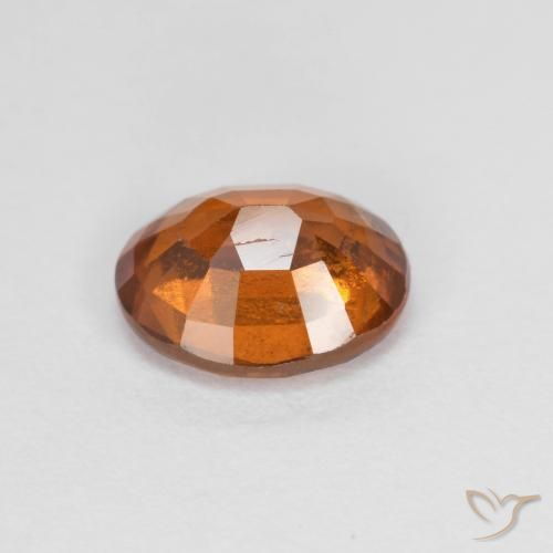 9,17 ctw natürlicher tieforange Hessonit-Granat, Oval, VS-SI