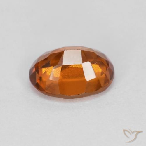 9,17 ctw natürlicher Amber Orange Hessonit-Granat, Oval, VS-SI